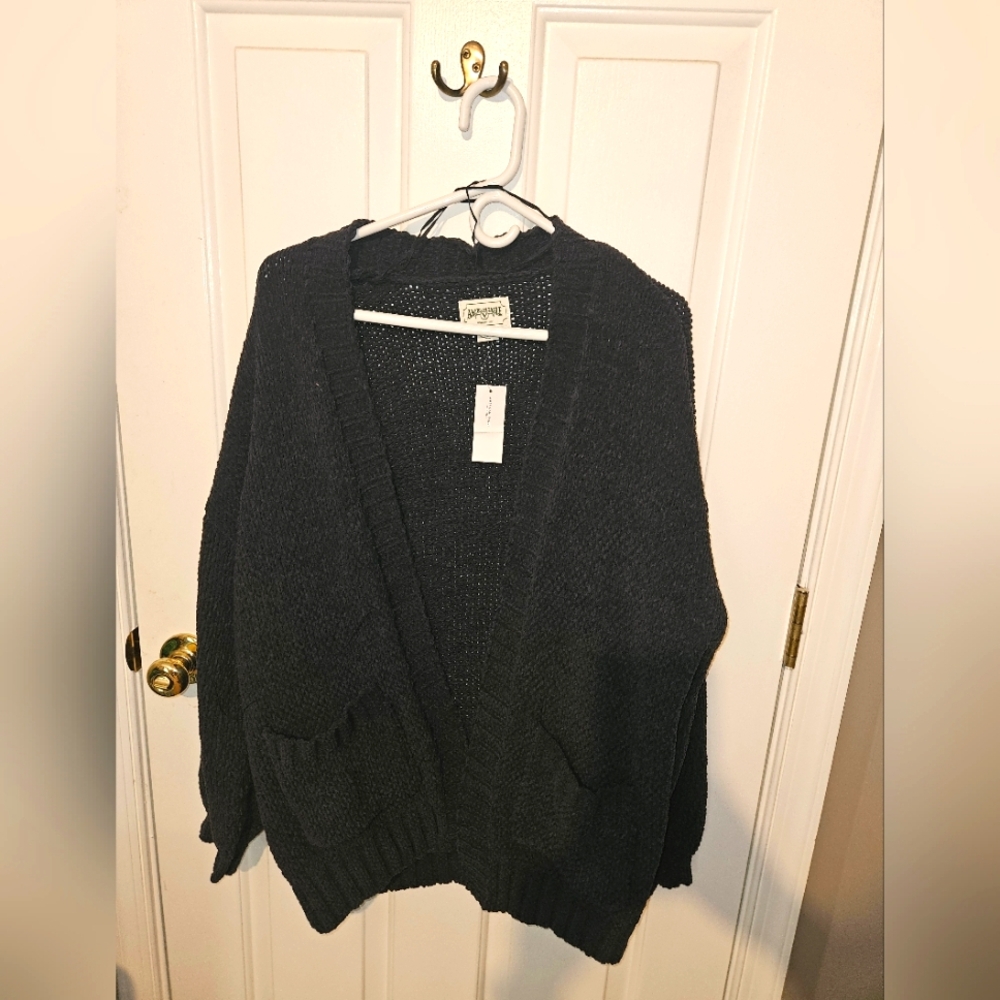 American Eagle Charcoal Cardigan